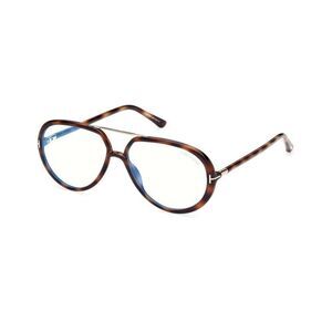 New Authentic Tom Ford FT5838-B/V 053 Aviator Eyeglasses